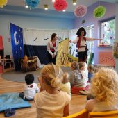 Teatrzyk AJ PROJECT przedstawienie pt."Wyspa skarbów"